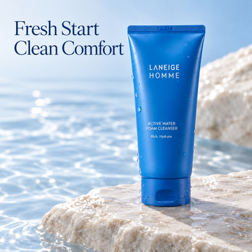 LANEIGE HOMME Active Water Foam Cleanser 150ml