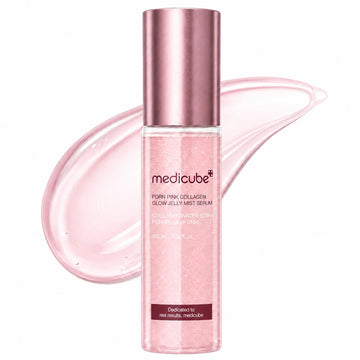 MEDICUBE Pink Collagen Glow Jelly Mist Serum 100ml