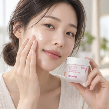 Innisfree Collagen Green Tea Ceramide Bounce Cream 50ml