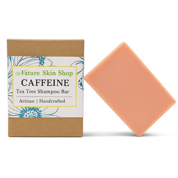 Caffeine Shampoo Bar with Tea Tree Oil – Growth & Scalp Care