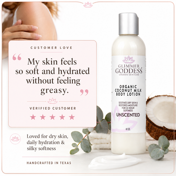 Organic Coconut Milk Body Lotion for Soft, Supple Skin