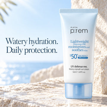 make p:rem UV Defense Me Watery Capsule Sun Cream 50ml