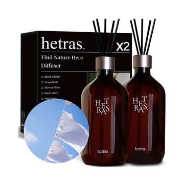 hetras Premium Diffuser 500ml x 2