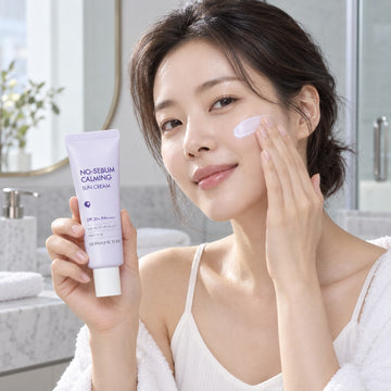 DERMA FACTORY No-Sebum Calming Sun Cream SPF50+ PA++++ 50g