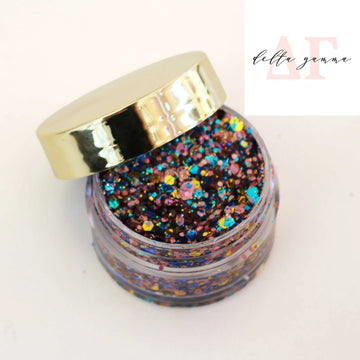Brillantina facial para el espíritu escolar