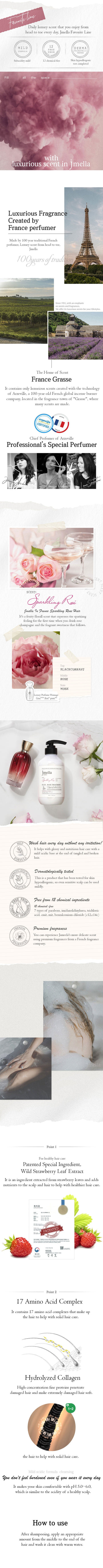 Jmella In France Sparkling Rose Hair Treatment 500ml-2