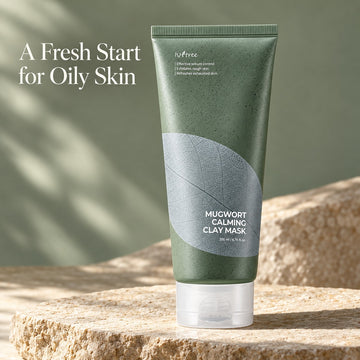Isntree Mugwort Calming Clay Mask Large Capacity 200ml