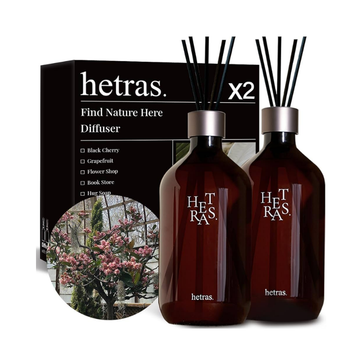 hetras Premium Diffuser 500ml x 2