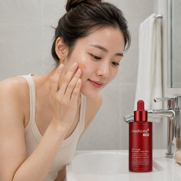 MEDICUBE Sérum Peeling Acide Succinique Anti-Acné Rouge 40g