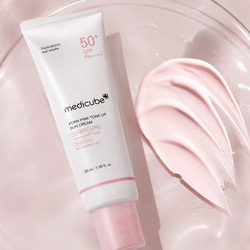 MEDICUBE Crème Solaire Teintée Rose PDRN 50ml