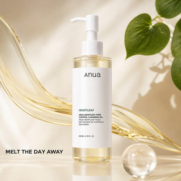Huile démaquillante Anua Heartleaf - Nettoyant léger 200 ml