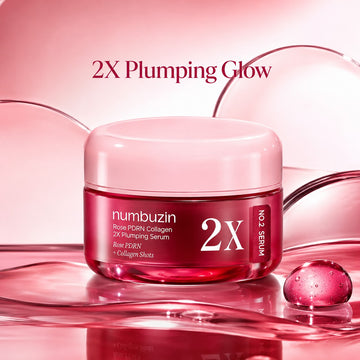 numbuzin No.2 2X Rose PDRN Collagen Plumping Serum 30ml