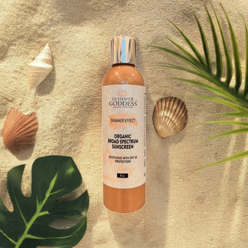 Goddess Glow Shimmer Suntan Lotion SPF 40