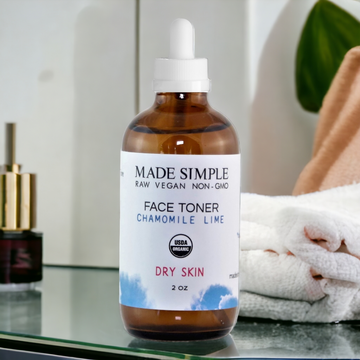 Chamomile Lime Face Toner for Dry Skin