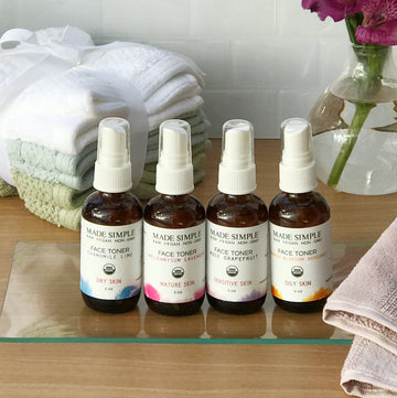 Chamomile Lime Face Toner for Dry Skin