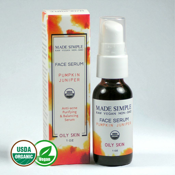 Pumpkin Juniper Face Serum for Oily Skin