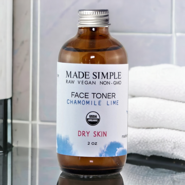 Chamomile Lime Face Toner for Dry Skin
