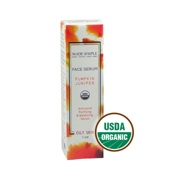 Pumpkin Juniper Face Serum for Oily Skin