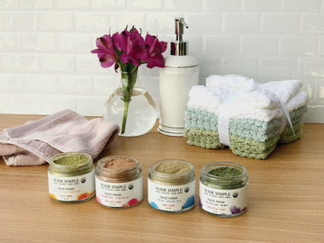 Spirulina Hemp Face Mask for Sensitive Skin