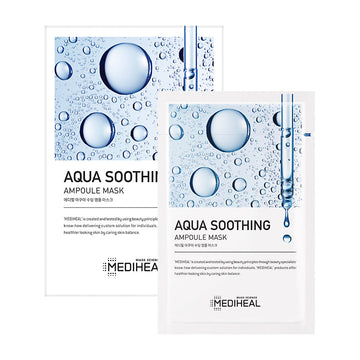 Mediheal Aqua Soothing Ampoule Mask 25ml / 10pcs