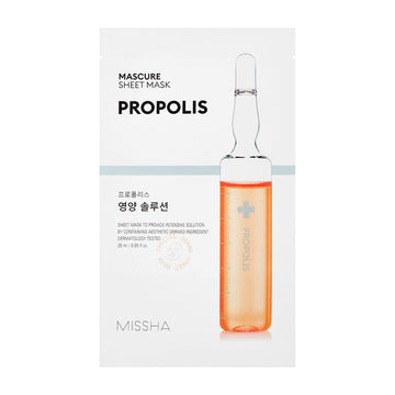 MISSHA Mascure Nutrition Solution Sheet Mask Propolis 27ml