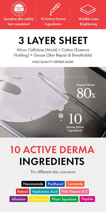 Active 80 Mask Sheet Idebenone