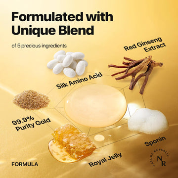 Ginseng Gold Silk Toner & Ampoule Duo