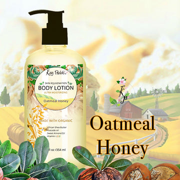 Oatmeal and Honey Natural Organic Body Lotion