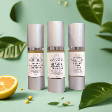 Organic Anti-Aging Trio Vitamin C + DMAE + Age Reversing Eye Serum