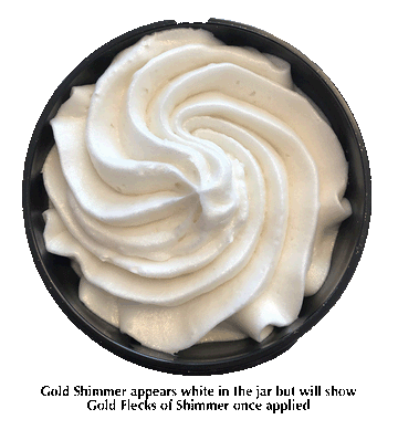 Organic Shimmering Whipped Body Butter 2 oz.
