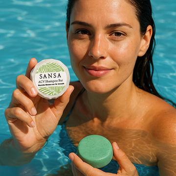 Apple Cider Vinegar Clarifying Sansa Shampoo Bar
